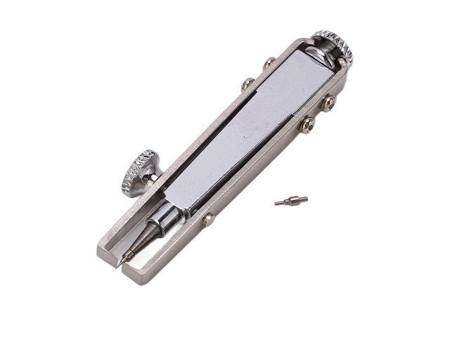 Silver Watch Second Hand Remover, Aluminum Alloy Watch Repair Pliers, Fiber Optic Tip for Non - Scratch Dial Work, Secure Grip Hand Puller Tool...