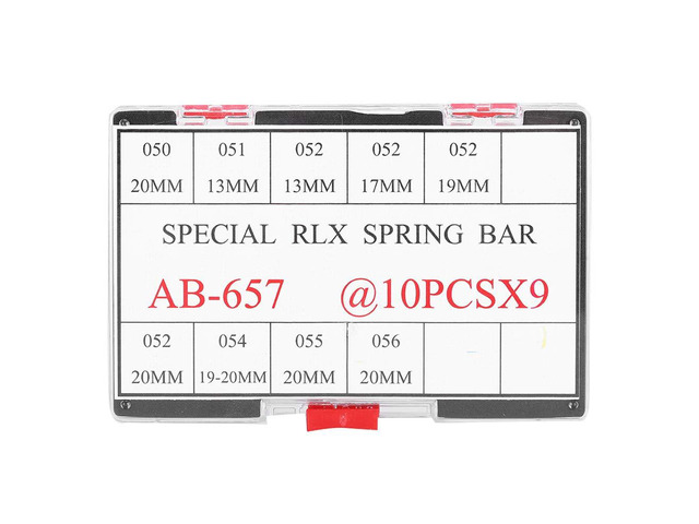 Watch Wrist Strap Spring Bars, Replacement Spring Bar Kit with 90pcs Steel and Copper Pins in 9 Sizes, Watch Strap Link Pins for Watch Repairing...