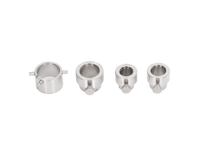 4Pcs Stainless Steel Watch Movement Base Holder Set, Watch Repair Tools Kit with Multiple Sizes for Watchmakers, Durable Non - Rust Movement Seat...