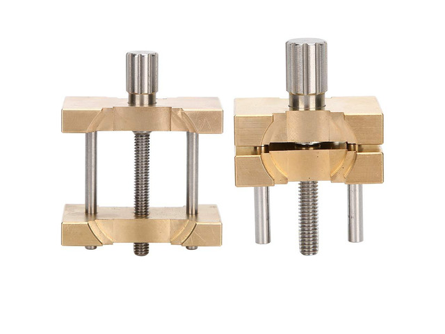 Copper Watch Movement Hold, Watch Repairing Tool for 4040 4039 Movements, Adjustable Dual - Sided Holder with Non - Slip Grip for Battery...