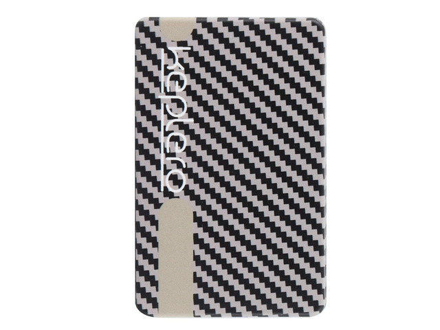 Imitation Carbon Fiber Card Holder, Minimalist Man Wallet, Slim Multi - Capacity Card Organizer with Airtight Seal for Travel Outdoor Use, Aluminum...
