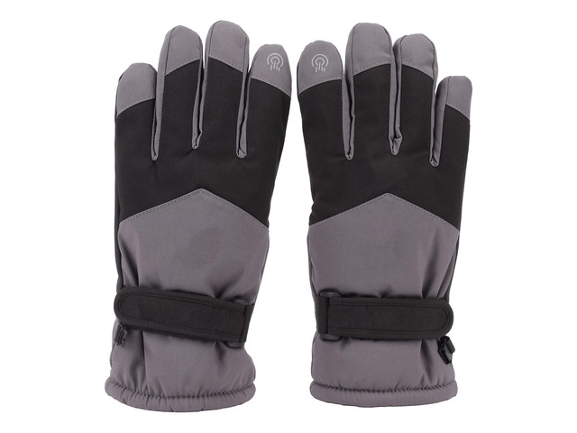 Riding Touch Screen Gloves, Antiskid Full Finger Gloves, Thickened Fleece Warm Ski Gloves with Touchscreen Tips for Winter Outdoor Riding and Snow...