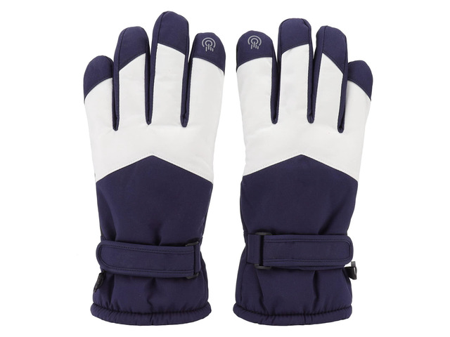 Riding Touch Screen Gloves, Antiskid Full Finger Gloves, Thickened Fleece Warm Ski Gloves with Touchscreen Tips for Winter Outdoor Riding and Snow...