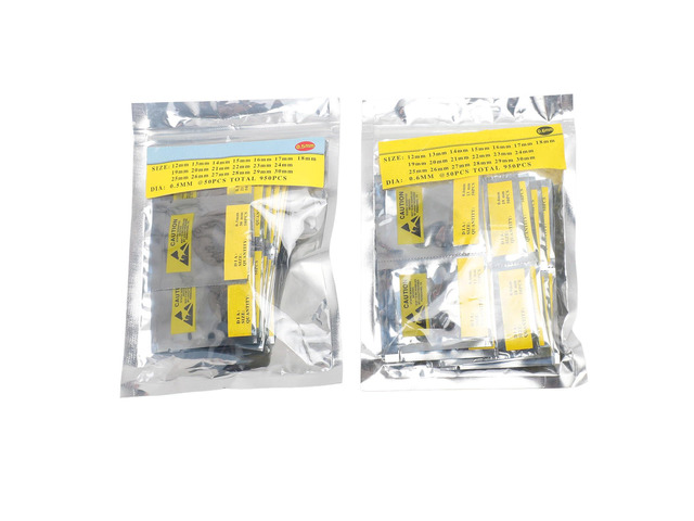 1900PCS O Ring Watch Back Gasket Set, Rubber Watch Gaskets Kit with 38 Sizes in 0.5mm and 0.6mm Thickness, Replacement O Rings for Watch Repair and...