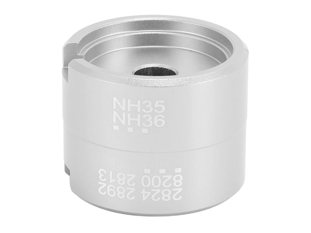 Aluminum Watch Movement Holder, Watch Modding Repair Tool for 2824 2892 8200 2813 NH35 NH36, Secure Base Assembly Tool with Rugged Build for...