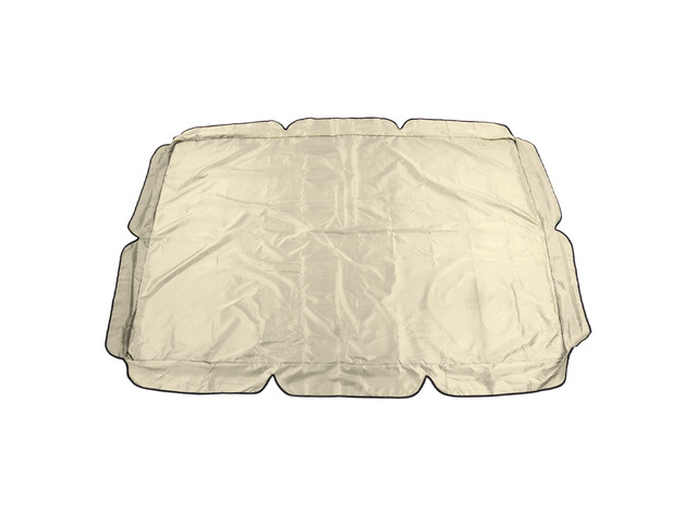 Outdoor Swing Canopy Cover, Swing Chair Canopy Replacement, 210D Silver Coated Oxford Cloth Top Cover with 4 Reinforcement Straps for Garden...