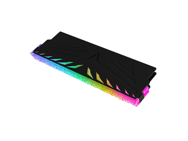 High Efficiency ARGB RAMs Heatsink with Superior Heat Dissipation and Dynamic Lighting Effects for Memory Module Memory Cooling