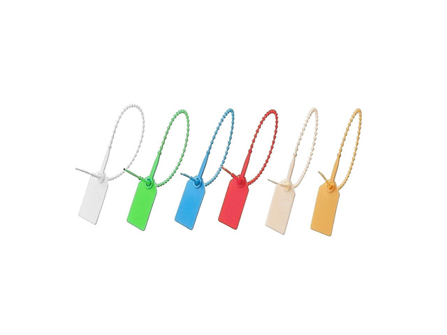 Zip Tie Tags 200pcs Plastic Nylon Cable Ties Tightening Security Seals Container Tag Self-Locking 230mm Label For Logistics Use Backpack Luggage