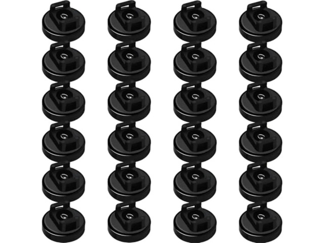 Zip Tie Mounts 24pcs Zip Tie Mount Zip Ties Mount 25LBS Strong Multipurpose Wire Cable Holder Mount Wire Clips Management for Home O For Home...