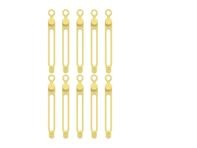 Silicone Rubber Bands 45pcs Silicone Cable Ties,Cord Organizer, Straps,Reusable,Travel,Cute Elastic Tie, Wire For Money Crafts Mail Sorting File...