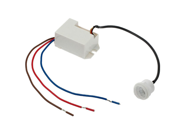 360 Degree Recessed PIR Sensor Detector Ceiling Occupancy Motion Light Switch