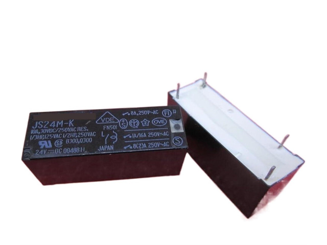 JS24M-K JS24M-K JS24M-K 24V 24VDC DIP4 Relay(1PCS)