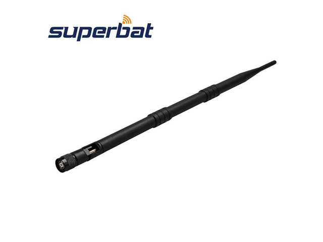 9dbi 2.4GHz Omnidirectional WiFi Folding Antenna RP-TNC Male Connector for WRT54G WAP54G 802.11b 802.11g Rubber Aerial