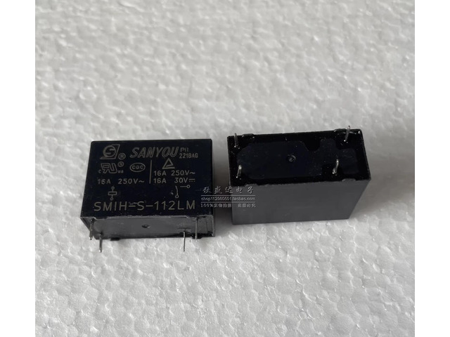 SMIH-S-112LM three-friend relay 4-pin group of normally open 12VDC 16A universal OMIH-SS-112LM