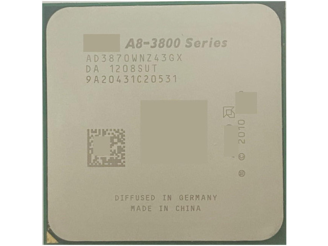 CPU A8-Series A8-3870K A8 3870 A8 3870K 3.0 GHz Quad-Core CPU Processor AD3870WNZ43GX Socket FM1