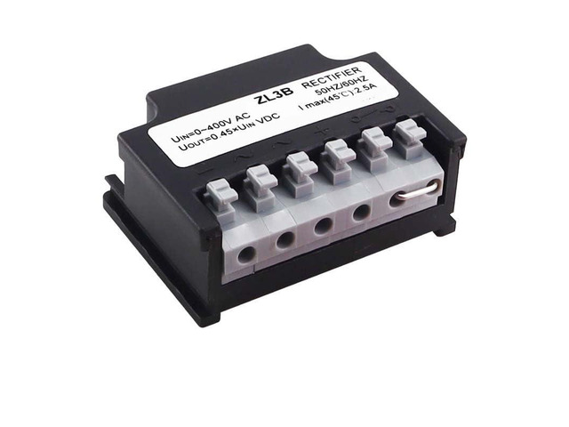 Motor Brake Rectifier ZL3B Half-Wave AC 400V DC 180V