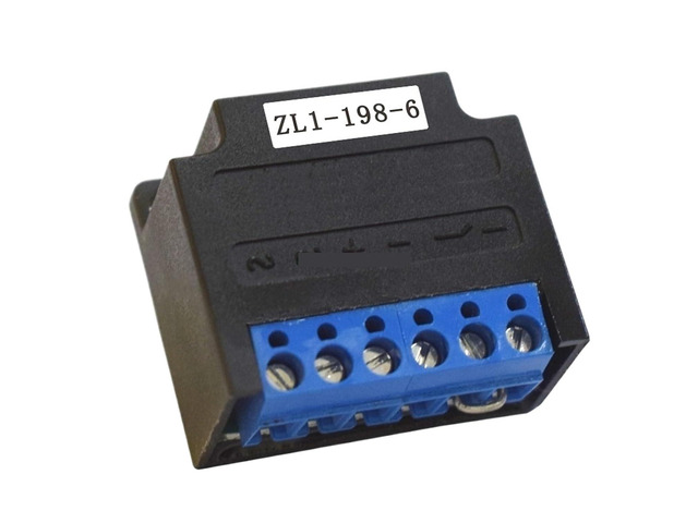1pc 6 Terminal Bandgap Rectifier Power Brake ZL1-198-6 Motor Holding Supply AC220V