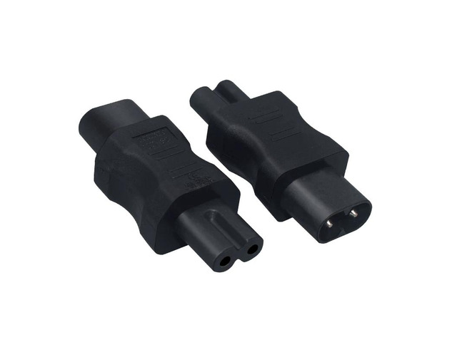 IEC 320 IEC320 iec C7 to C8 AC Power Adapter Male Female Extension Connector