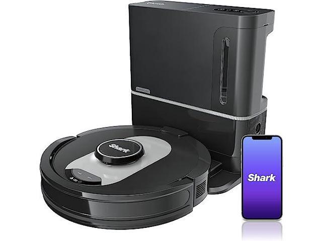 Recertified - Shark AI Ultra Robot Vacuum Self-Empty Base Cordless HEPA UR250BE0U - Black