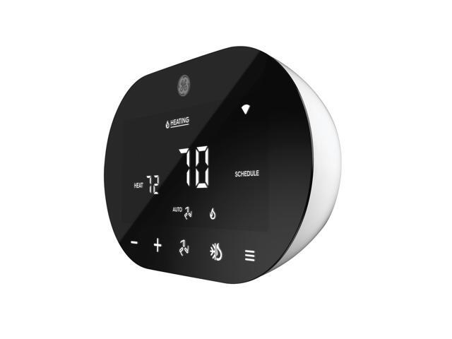 GE - Cync Smart Programmable Thermostat - Black - image 3
