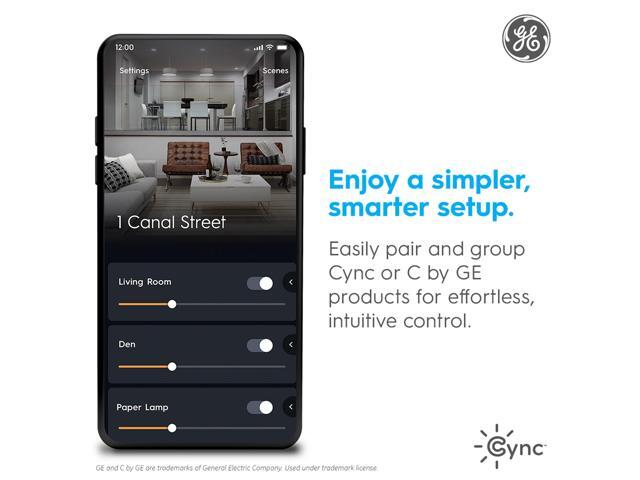 Cync - Smart Room Temperature Sensor, Pairs with the Smart Thermostat (sold separately) - White - image 4