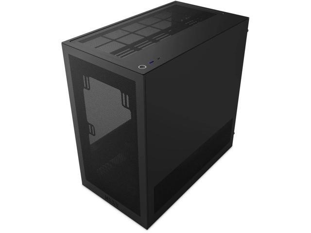NZXT - H3 Flow Micro-ATX High-Airflow PC Case - Black - image 11