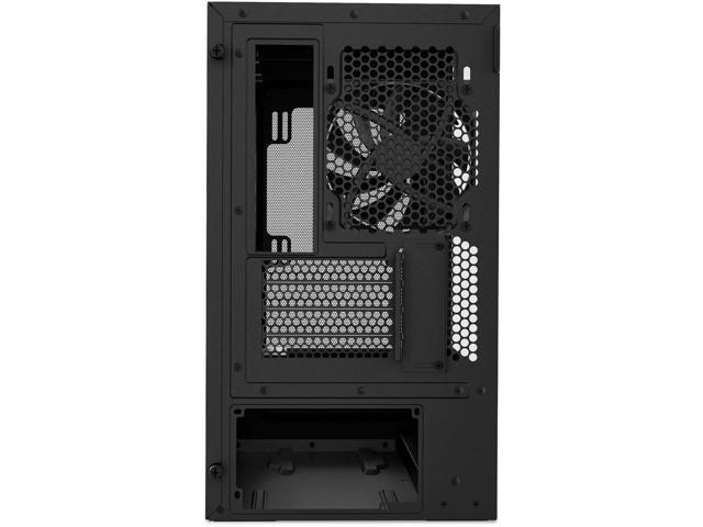 NZXT - H3 Flow Micro-ATX High-Airflow PC Case - Black - image 12