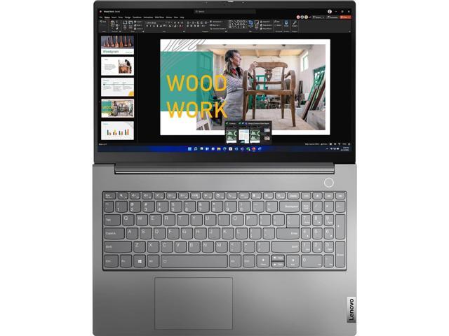 Lenovo ThinkBook 15 Gen 4 Business Laptop (15.6' IPS FHD Touchscreen, Intel 10-Core i7-1255U, 16GB RAM, 512GB SSD), FHD Webcam, Narrow Bezel,...