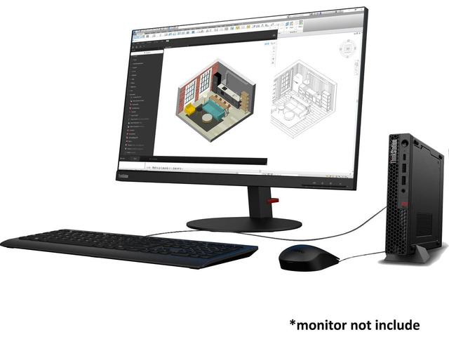Lenovo ThinkStation P3 Tiny Workstation Desktop (Intel 14-Core i5-14500 vPro (> i7-13700), 16GB DDR5 RAM, 512GB SSD), Mini Business PC, Keyboard,...