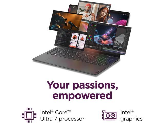 Lenovo Yoga 7i 2-in-1 Business Laptop (16' FHD+ Touchscreen, Intel Ultra 7 155U (Beat i7-1355U), 16GB DDR5 RAM, 1TB SSD) Backlit, Fingerprint, FHD...