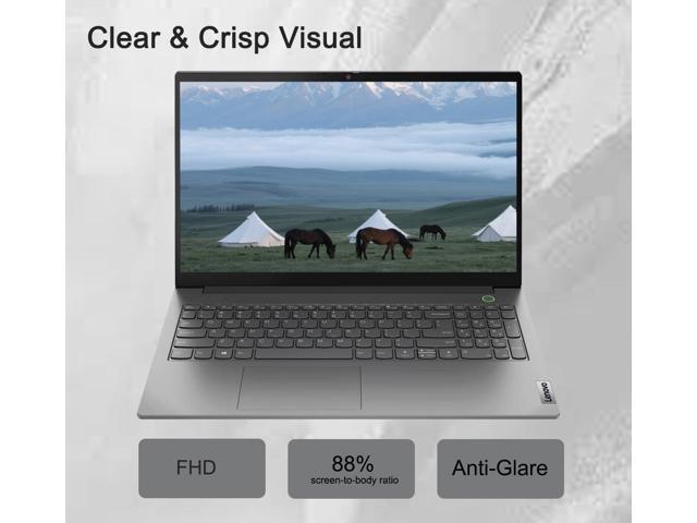 Lenovo ThinkBook 15 Business Laptop (15.6' FHD Anti-Glare, 16GB RAM, 512GB SSD, AMD Ryzen 7 5825U (> Ultra 7 155U)), FHD Webcam w/ Shutter,...