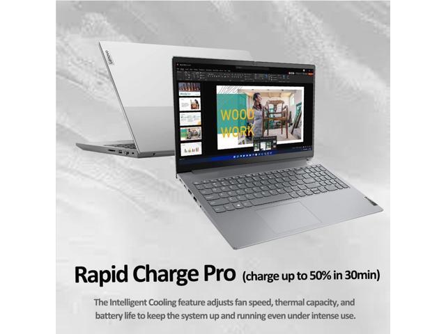 Lenovo ThinkBook 15 Business Laptop (15.6' FHD Anti-Glare, 16GB RAM, 512GB SSD, AMD Ryzen 7 5825U (> Ultra 7 155U)), FHD Webcam w/ Shutter,...