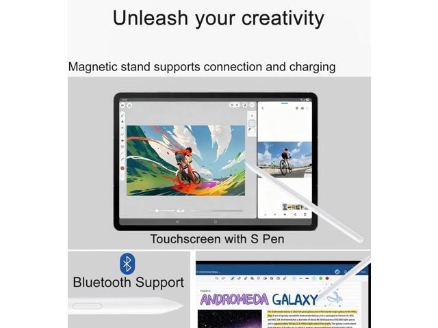 SAMSUNG Galaxy Tab S10 FE AI Android Tablet (10.9' 2K+ 90Hz Touchscreen, 8-Core, 8GB RAM, 256GB Storage (128GB+128GB SD Card)), S Pen, 20-Hr Long...