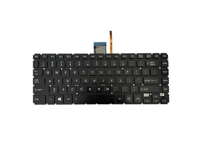 US Keyboard Backlit for TOSHIBA SATELLITE E45-B4100 E45-B4200 E45-B L40-B