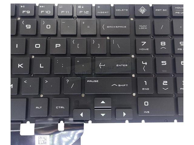 replacement keyboard for HP Omen 15-DH 15-dh0003la 15-dh0180tx dh1053nr RGB US with Backlit