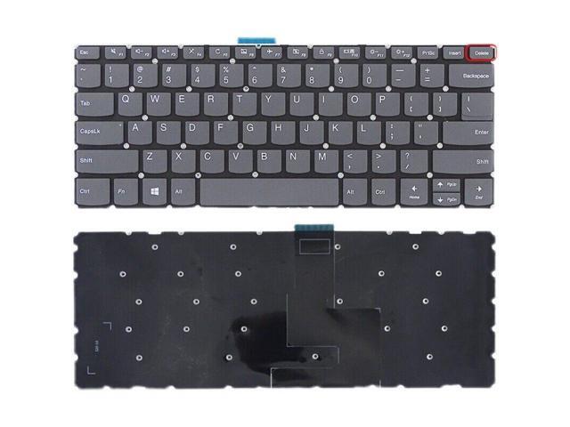 US Black Keyboard for Lenovo IDEapad V14 G1-IML no frame