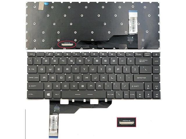 US RGB Backlit Keyboard For MSI GE66 RaiDEr 10SGS 10SGS 10UH 10UG 10UE 11UH 11UG