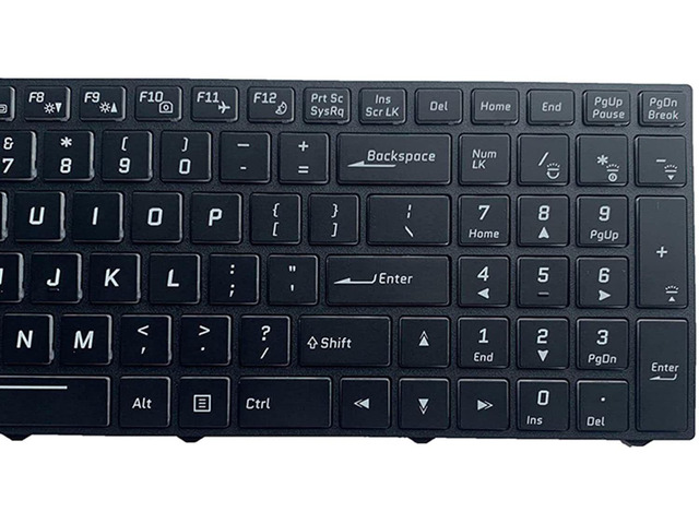 replacement keyboard for CLEVO CVM15F2300J430M 6-80-N85H0-011-1 CVM15F23USJ4309 US