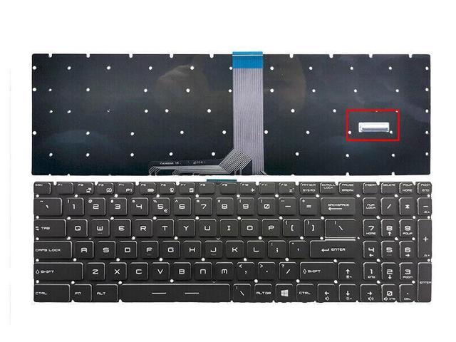 replacement keyboard for MSI GE75 GE65 RaiDEr 9SE-206 8RF-041 Per-key RGB US with Backlit