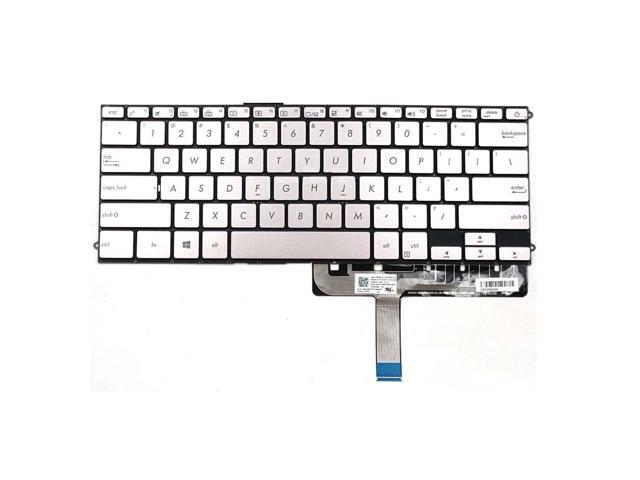 Keyboard for Asus Zenbook UX490 UX490U UX490UA UX490UAR UX490CA Silver-Gray color US