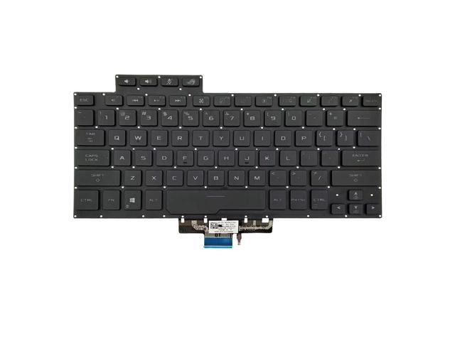 replacement keyboard for ASUS ROG GA401QC GA401QE GA401QH GA401QM GA401IHR US Backlit black