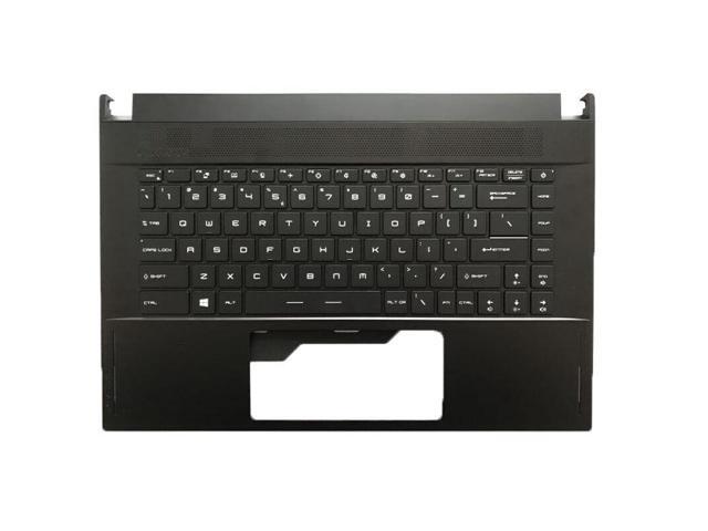 RGB Backlit PalmRestincluding US Keyboard For MSI GS66 Stealth MS-16V1 GS66 10SD 10SE SF