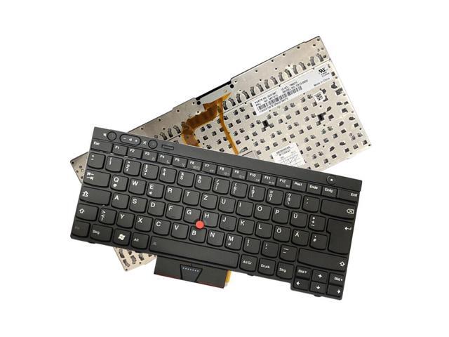 Non backlit keyboard with stick suitable for Lenovo ThinkPad T430 German