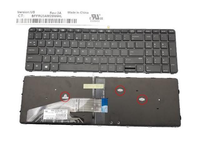 keyboard for HP For PROBOOK 450 G3 455 G3 470 G3 US 9Z. NCGBQ.301 837551-001