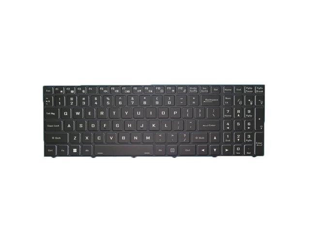 No Backlit Paper US Keyboard For CLEVO CVM18H93US9430B 6-80-PC510-010-1 WIN11