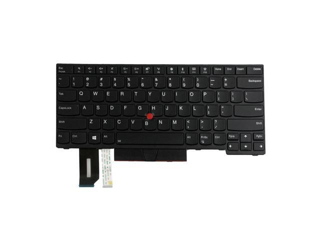 US Laptop Keyboard for Lenovo T480S E480 L480 T490 04X0130 04X0168