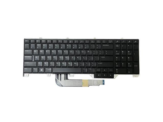 US Keyboard Colorful adapted for DELL Alienware 17 R4 R5 M17 R4 0N7KJD 0ND5TJ