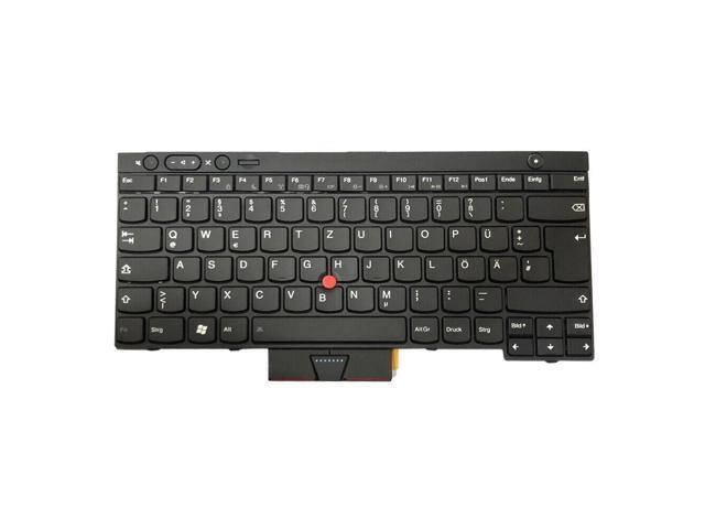 Non backlit keyboard with stick suitable for Lenovo ThinkPad T430 German
