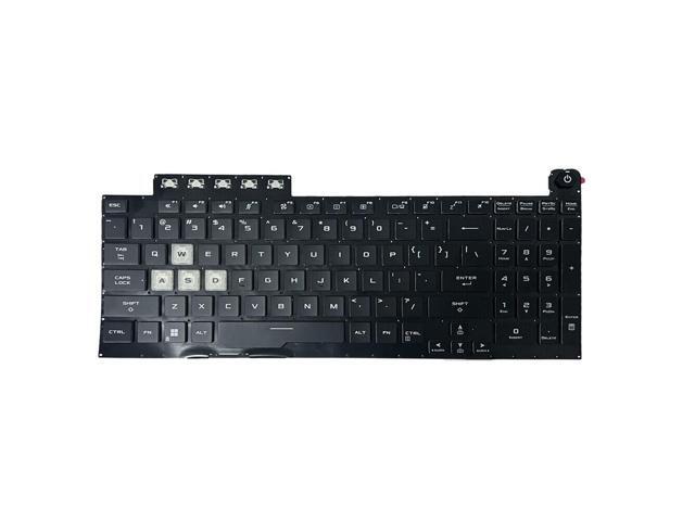 Keyboard withBacklit US for ASUS TUF Gaming F15 FX506 FA506 FA506Q FX506L FA506U