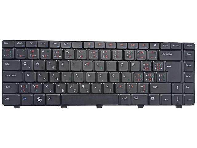 EUROPEAN US keyboard DELL INSPIRON 13R N3010 14R N4010 15R N5020 /DE95-EU.1